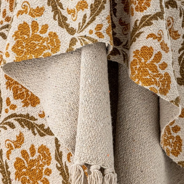 Odeja iz recikliranega bombaža 130x160 cm Hanny - Bloomingville-image-3