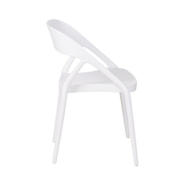 Beli plastični jedilni stoli v kompletu 2 ks – Ixia-image-4