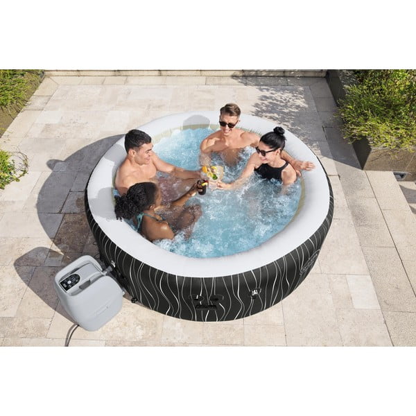Napihljiv masažni bazen za 6 oseb ø 196 cm globina 66 cm Lay-Z-Spa – Bestway-image-1