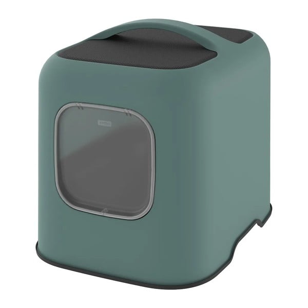 Zelen komplet mačjega stranišča in lopatice Biala – Rotho-image-1