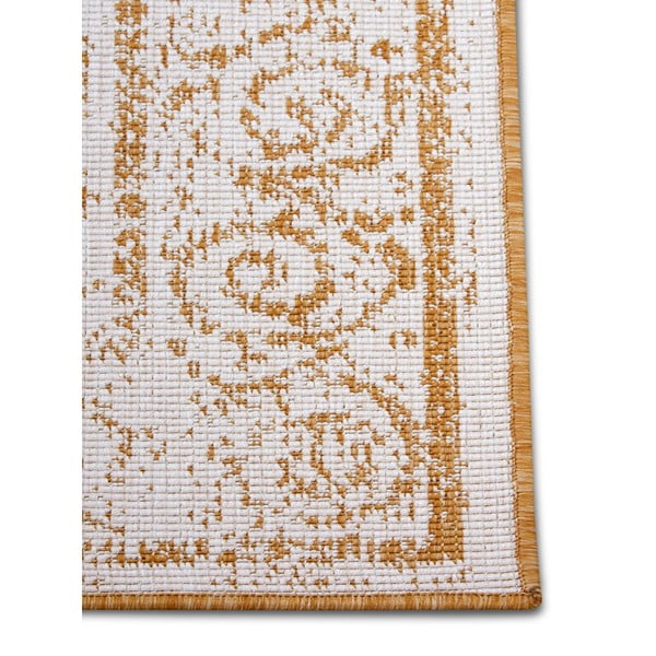 Oker/bela zunanja preproga 80x150 cm Cebu – NORTHRUGS-image-4