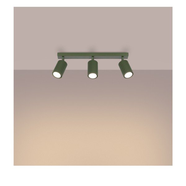 Zeleno točkovno svetilo 6,5x45 cm Gleam – Sollux-image-4