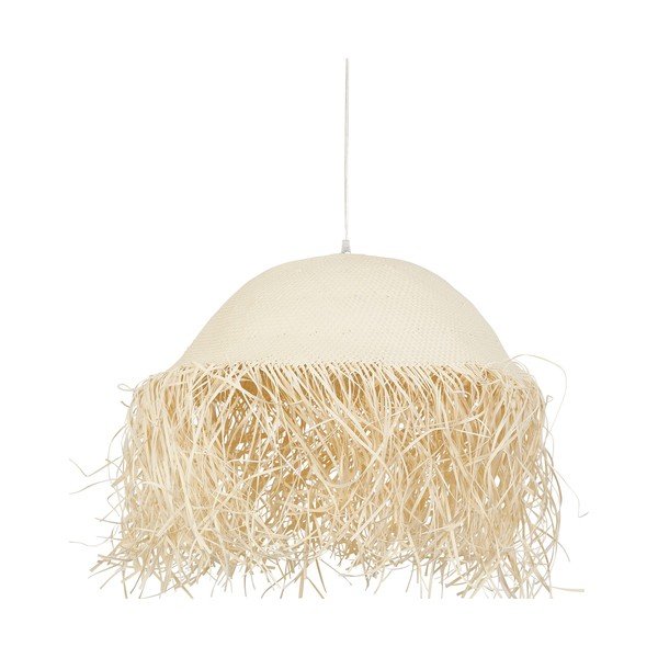 Kremno bela viseča svetilka ø 50 cm Palmeraie - Côté Table-image-3