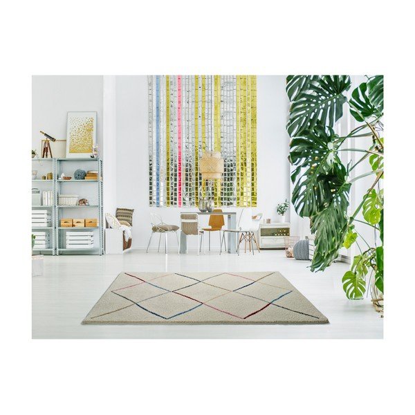 Bela preproga Universal Merlin White, 190 x 280 cm-image-1