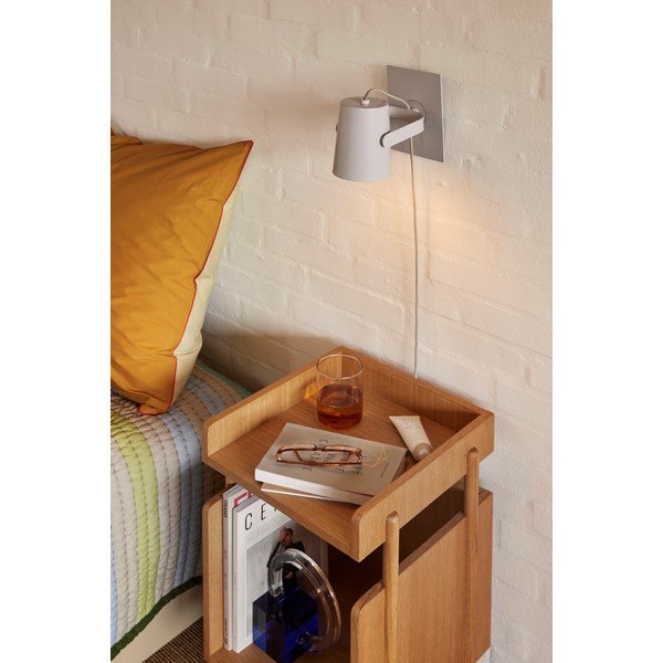 Svetlo siva stenska svetilka Ardent – Hübsch-image-1