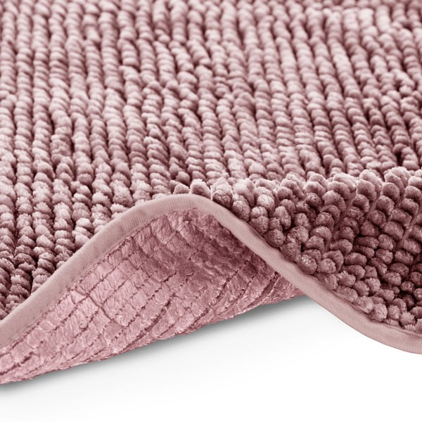 Vijolična kopalniška preproga AmeliaHome Bati, 60 x 90 cm-image-4