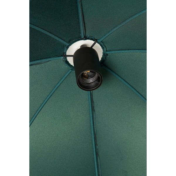 Modrozelena viseča svetilka s tekstilnim senčilom ø 40 cm Malacia – Light & Living-image-4