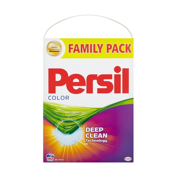 Družinsko pakiranje pralnega praška Persil Color, 6,27 kg (90 pranj)