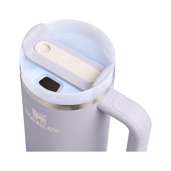 Svetlo vijolična termovka s slamico iz nerjavečega jekla 890 ml Quencher H2.O FlowState™ Tumbler Purple Dust – Stanley-image-1