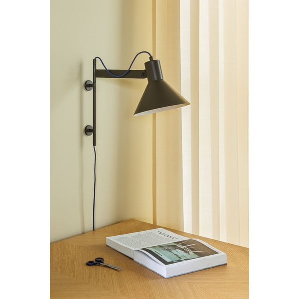 Rjava stenska svetilka Studio – Hübsch-image-1