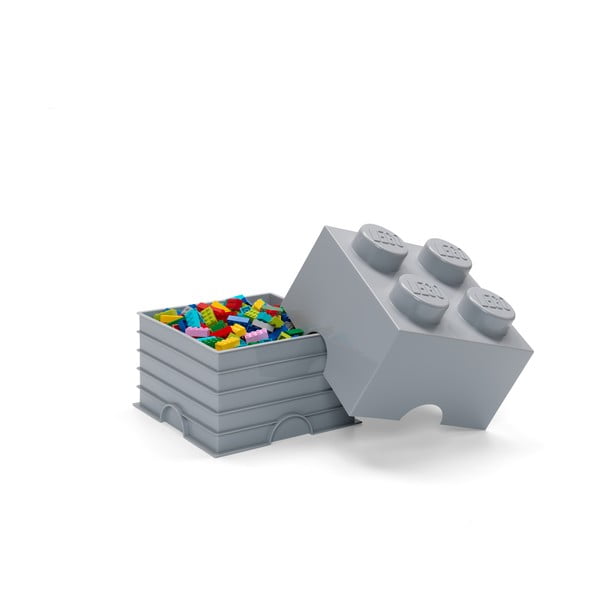 Siva škatla za shranjevanje LEGO® -image-1