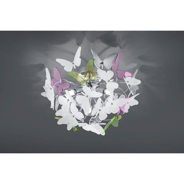 Otroška svetilka s plastičnim senčilom ø 45 cm Butterfly – Reality-image-1