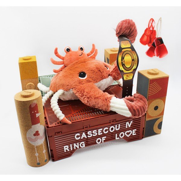 Plišaste igrače v kompletu 2 ks Ptipotos Cassecou – Les Deglingos-image-3