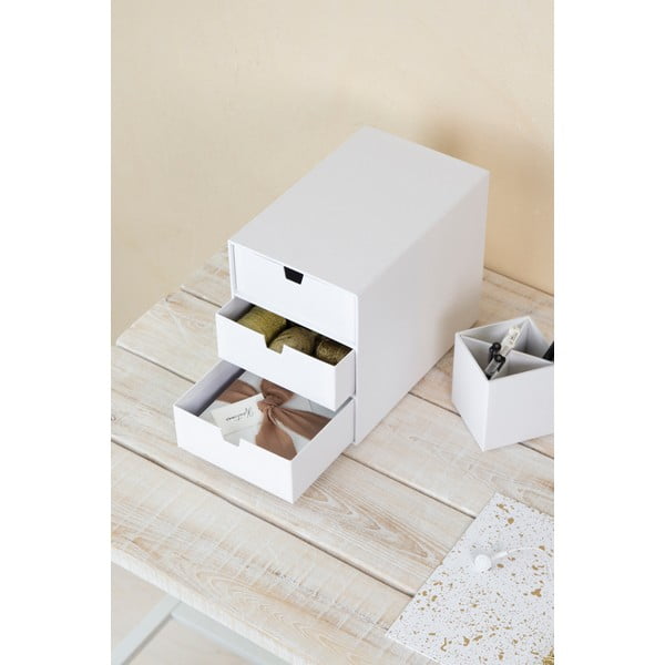 Bel organizator za predale s 3 predali Bigso Box of Sweden Ingrid-image-1