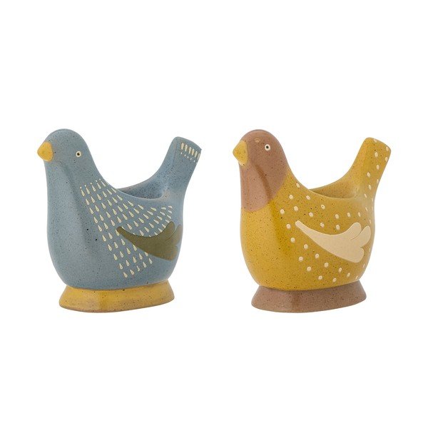 Podstavki za jajca v kompletu 2 ks iz kamenine Birdy – Bloomingville-image-4