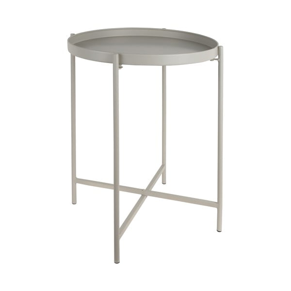 Kovinska okrogla stranska mizica ø 40 cm Meseta  – Leitmotiv