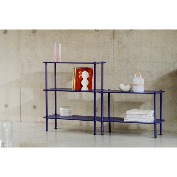 Moder regal v hrastovem dekorju 80x54,5x35 cm Teidi – noo.ma-image-3