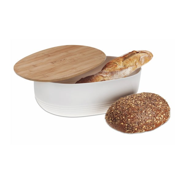 Bela škatla za kruh Kela Namur, 37,5 x 23 cm-image-2