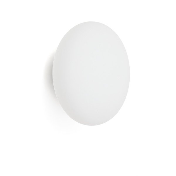 Bela/v srebrni barvi stenska svetilka ø 26 cm Bamila – Kave Home