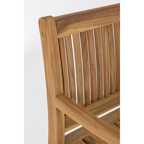 Vrtna klop iz masivnega lesa v naravni barvi Noemi – Bizzotto-image-1