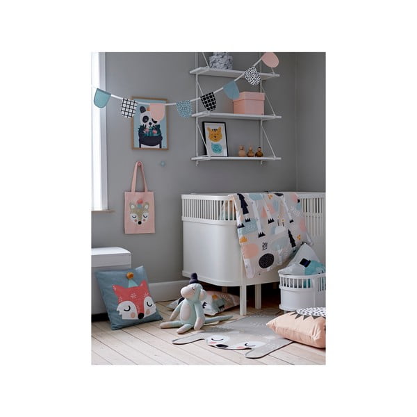 Bež otroška bombažna preproga Södahl Bibi Bear, 62 x 120 cm-image-1