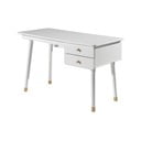 Bela otroška pisalna miza iz borovega lesa Vipack Billy