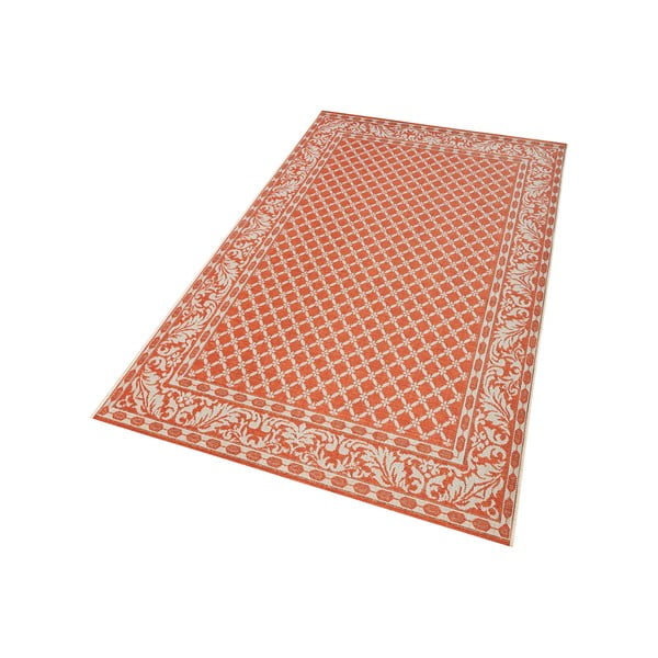 Oranžno-krem zunanja preproga NORTHRUGS Royal, 160 x 230 cm-image-2
