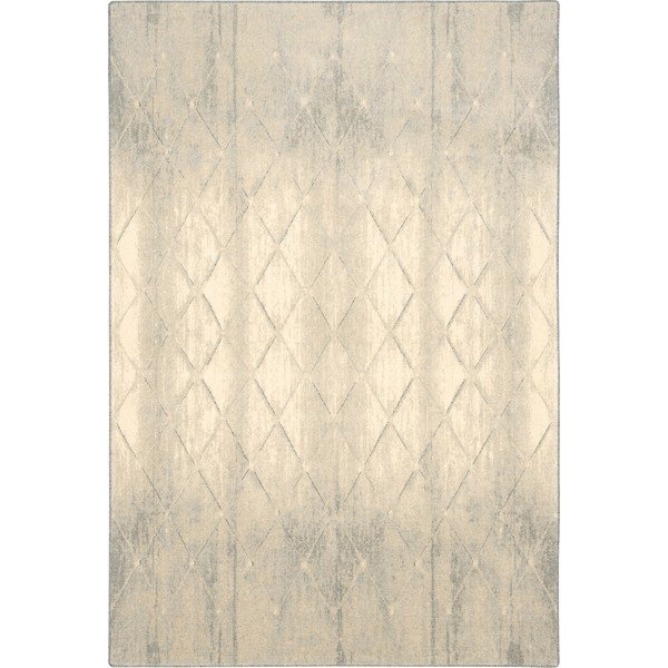 Kremno bela volnena preproga 133x180 cm Colette – Agnella