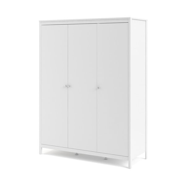 Bela garderobna omara 150x199 cm Madrid – Tvilum-image-4