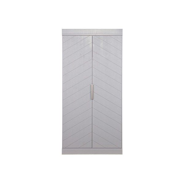 Siva omara iz borovega lesa De Eekhoorn Herringbone-image-2