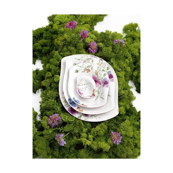Porcelanasta skleda z motivom cvetja Villeroy & Boch Mariefleur Serve, 600 ml-image-3