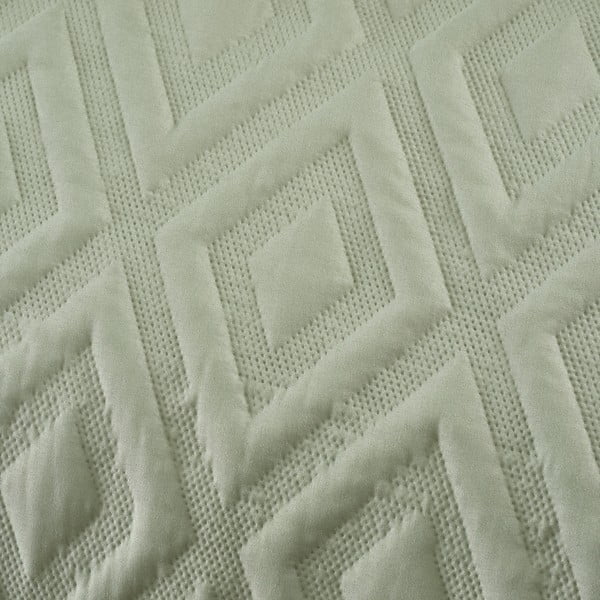 Zelena enojna posteljnina 135x200 cm Jacob Geo – Catherine Lansfield-image-4