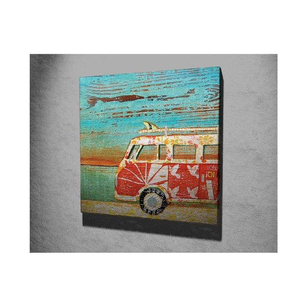 Stenska slika na platnu Van, 45 x 45 cm-image-2