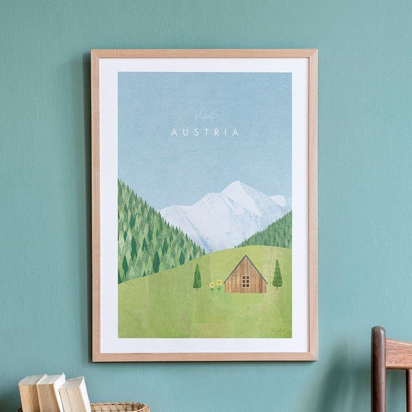 Plakat Travelposter Austria, 50 x 70 cm-image-2