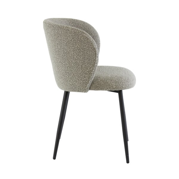 Siv oblazinjen jedilni stol Elyna – Light & Living-image-4