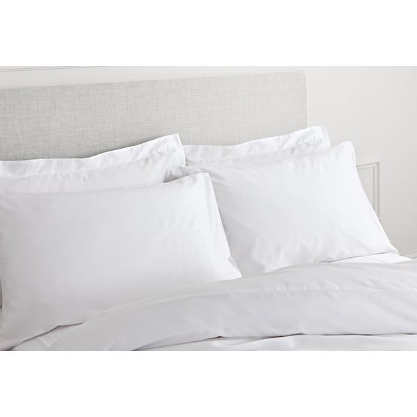 Bela posteljnina iz bombažnega satena Bianca Classic, 135 x 200 cm-image-2