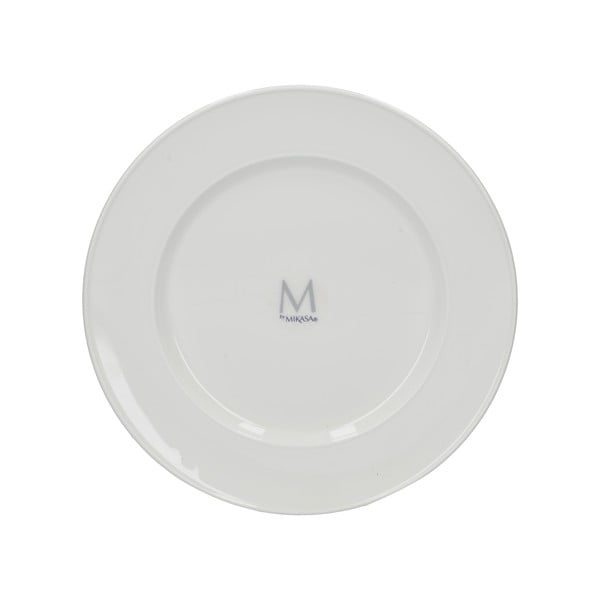 Krožnik iz belega porcelana Mikasa Ridget, ø 22 cm-image-2