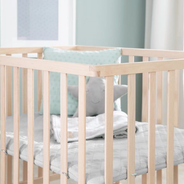 Siva stajica iz masivne bukve 75x100 cm Roba style – Roba-image-1