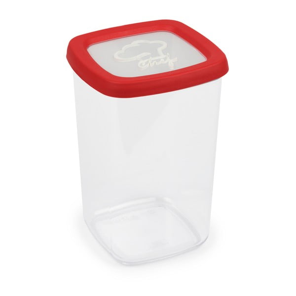 Rdeča posoda za hrano Snips, 1,5 l