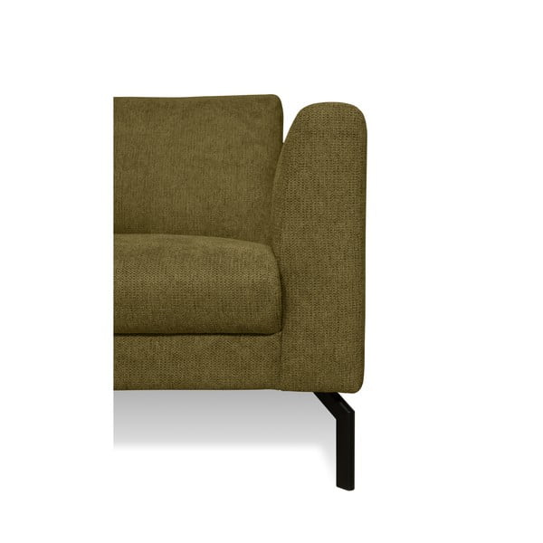 Gorčično rumena kotna sedežna garnitura (levi kot) Gomero – Scandic-image-4