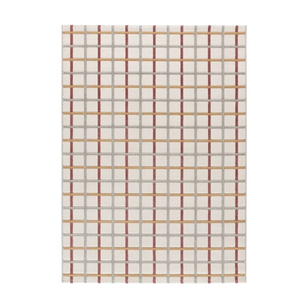Opečnato oranžna/kremno bela preproga 80x150 cm Karisma – Universal