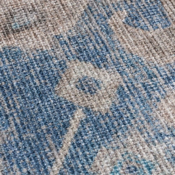 Modra pralna preproga 115x170 cm Orelia Global – Flair Rugs-image-3