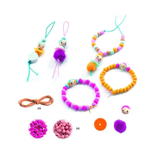 Komplet kroglic za izdelavo figuric Djeco Figurines-image-2