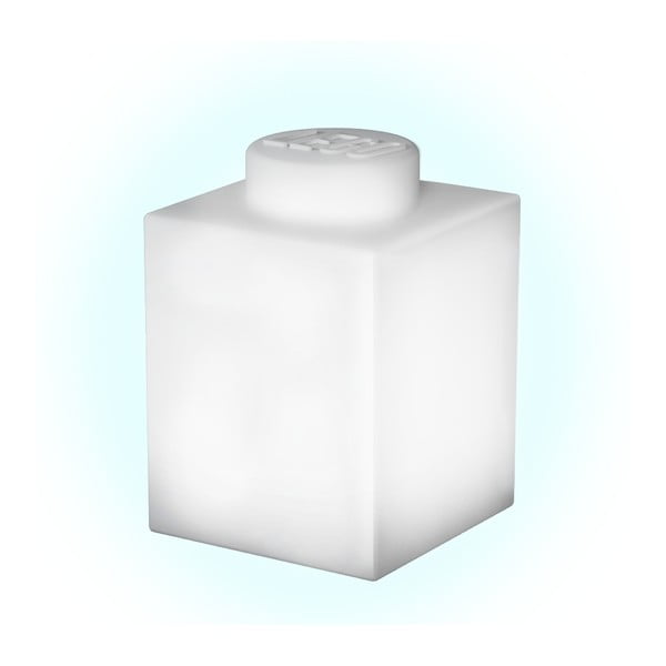 Bela silikonska nočna lučka LEGO® Classic Brick-image-1