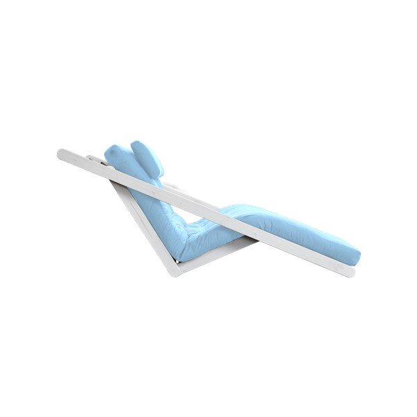 Dvosedežni variabilni ležalnik Karup Figo White/Celeste-image-3