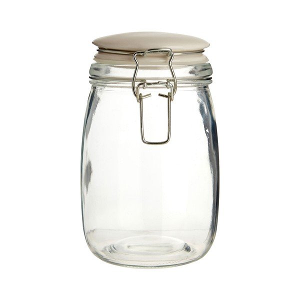 Komplet 3 kozarcev za shranjevanje v košarici Premier Housewares Country Cottage, 1000 ml-image-1