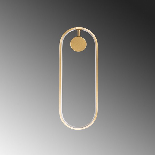 LED stenska svetilka v zlati barvi Can – Opviq lights-image-1