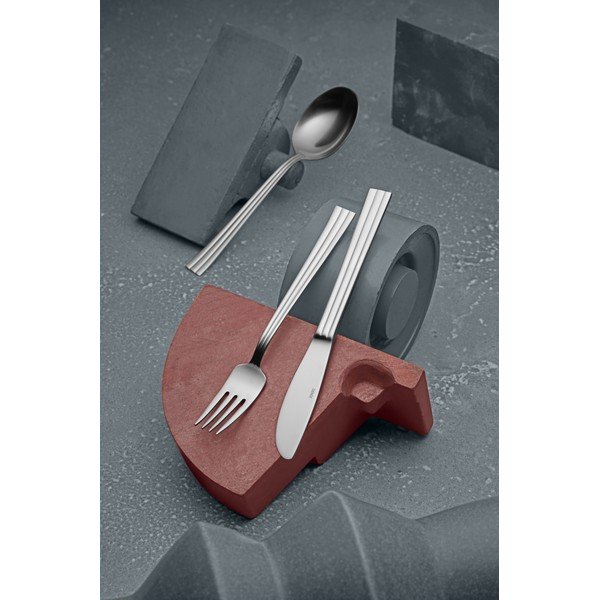 Pribor iz nerjavečega jekla v srebrni barvi 16 ks Thebe – Gense-image-2