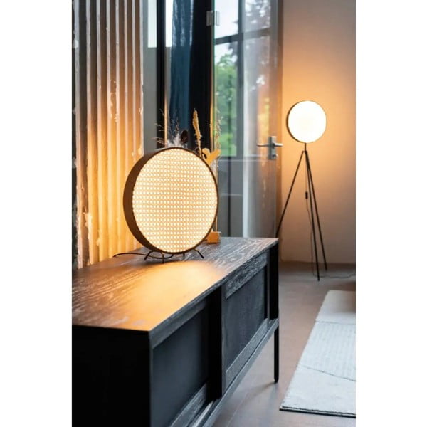 Črno-bež namizna svetilka Zuiver Sien-image-2