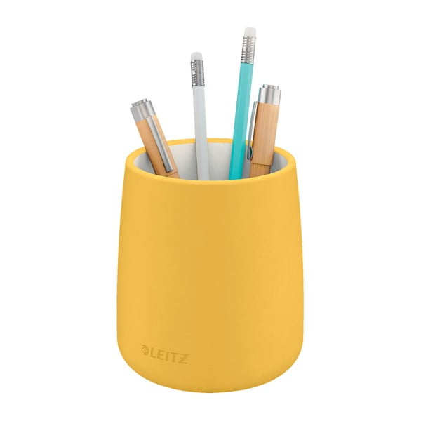 Rumen keramičen lonček za svinčnike Leitz Cosy-image-2